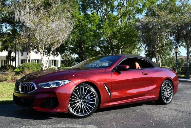 2022 BMW 8 Series 840i Convertible W/M Sport, Comfort Seating & Driving Assistance