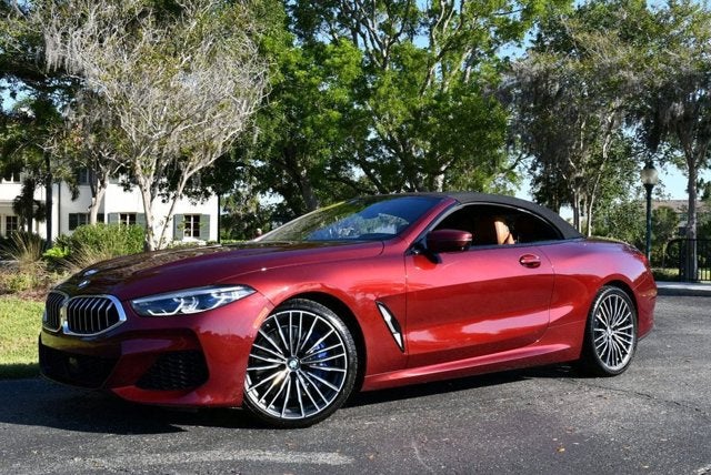 2022 BMW 8 Series 840i Convertible W/M Sport, Comfort Seating & Driving Assistance