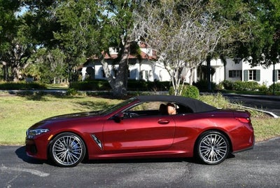 2022 BMW 8 Series 840i Convertible W/M Sport, Comfort Seating & Driving Assistance