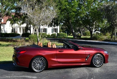 2022 BMW 8 Series 840i Convertible W/M Sport, Comfort Seating & Driving Assistance
