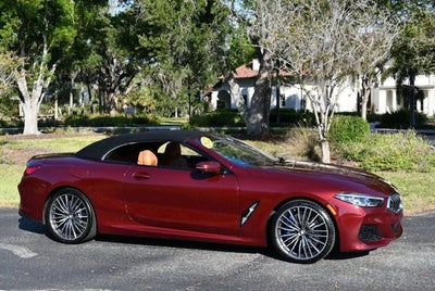 2022 BMW 8 Series 840i Convertible W/M Sport, Comfort Seating & Driving Assistance