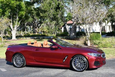 2022 BMW 8 Series 840i Convertible W/M Sport, Comfort Seating & Driving Assistance