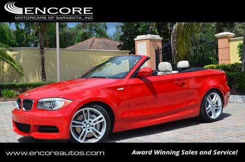 2012 BMW 1 Series 135i 2 Door Convertible W/M Sport Package