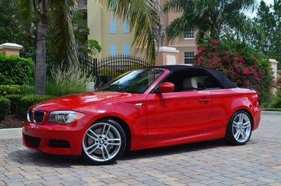 2012 BMW 1 Series 135i 2 Door Convertible W/M Sport Package