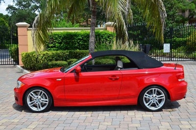 2012 BMW 1 Series 135i 2 Door Convertible W/M Sport Package