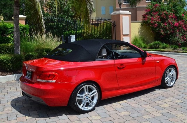 2012 BMW 1 Series 135i 2 Door Convertible W/M Sport Package