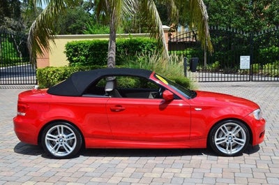 2012 BMW 1 Series 135i 2 Door Convertible W/M Sport Package