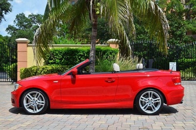 2012 BMW 1 Series 135i 2 Door Convertible W/M Sport Package