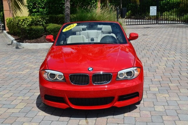 2012 BMW 1 Series 135i 2 Door Convertible W/M Sport Package