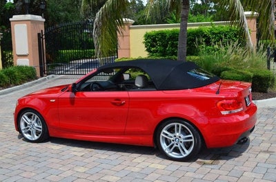 2012 BMW 1 Series 135i 2 Door Convertible W/M Sport Package