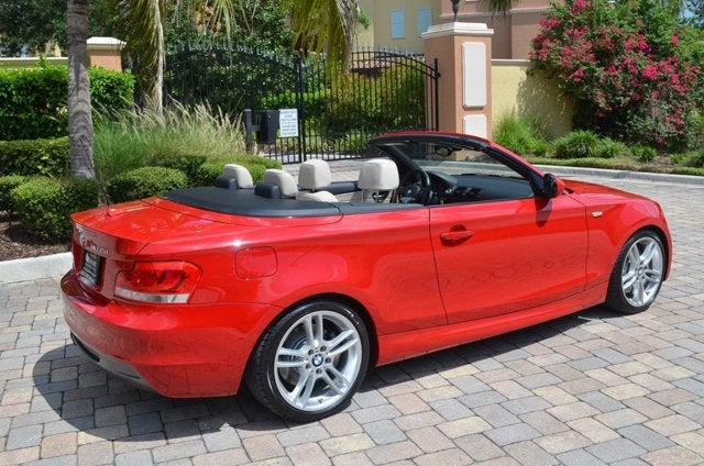 2012 BMW 1 Series 135i 2 Door Convertible W/M Sport Package