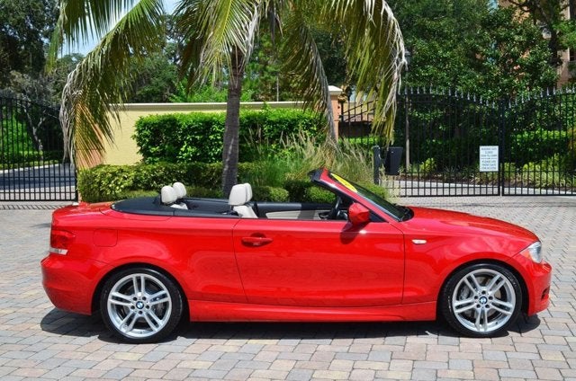 2012 BMW 1 Series 135i 2 Door Convertible W/M Sport Package