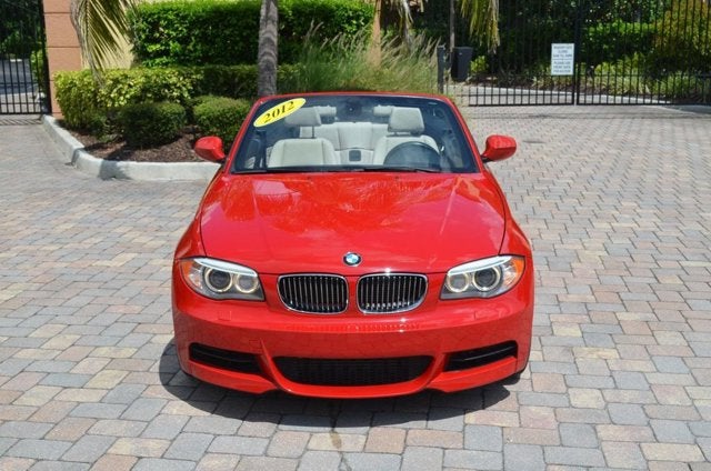 2012 BMW 1 Series 135i 2 Door Convertible W/M Sport Package