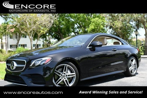 2018 Mercedes-Benz E 400 E 400 RWD Coupe W/Premium 3 Package