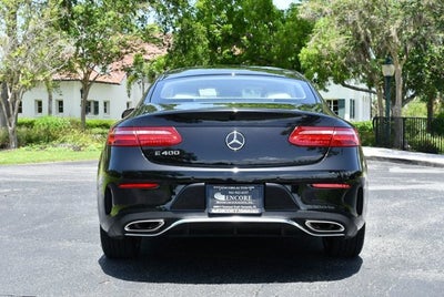 2018 Mercedes-Benz E 400 E 400 RWD Coupe W/Premium 3 Package