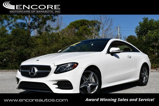 2018 Mercedes-Benz E 400 E 400 4MATIC® Coupe W/Premium 2 Package & AMG® Body Styling