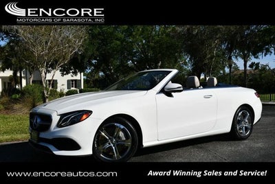 2020 Mercedes-Benz E 450 E 450 RWD Cabriolet W/Parking Assistance Package