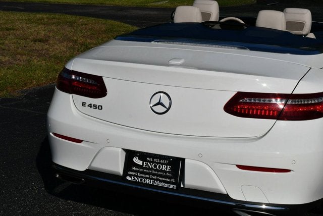 2020 Mercedes-Benz E 450 E 450 RWD Cabriolet W/Parking Assistance Package