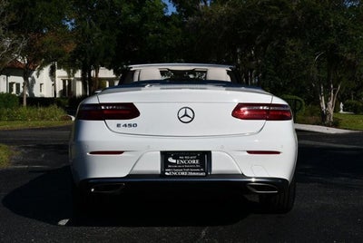 2020 Mercedes-Benz E 450 E 450 RWD Cabriolet W/Parking Assistance Package