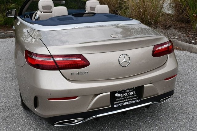 2019 Mercedes-Benz E 450 E 450 RWD Cabriolet W/P1 & Parking Assistance Packages