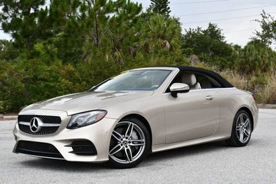 2019 Mercedes-Benz E 450 E 450 RWD Cabriolet W/P1 & Parking Assistance Packages