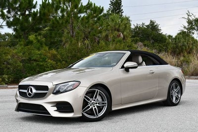 2019 Mercedes-Benz E 450 E 450 RWD Cabriolet W/P1 & Parking Assistance Packages