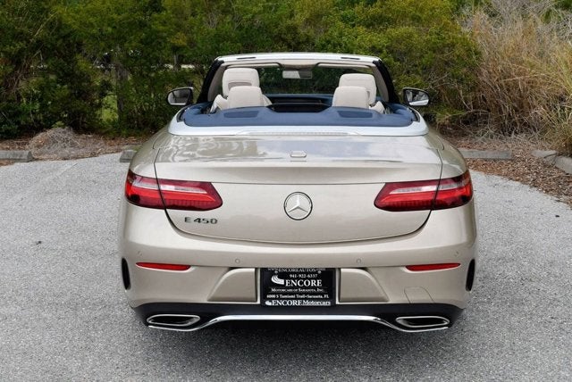 2019 Mercedes-Benz E 450 E 450 RWD Cabriolet W/P1 & Parking Assistance Packages