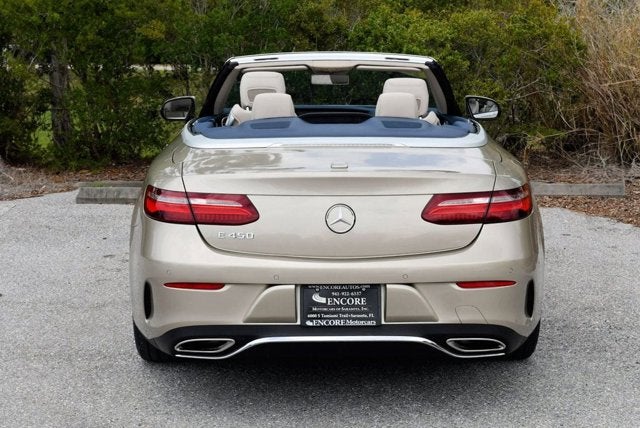 2019 Mercedes-Benz E 450 E 450 RWD Cabriolet W/P1 & Parking Assistance Packages