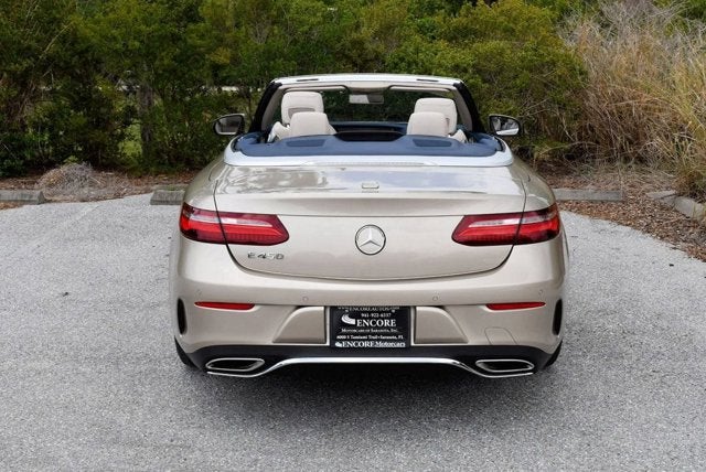 2019 Mercedes-Benz E 450 E 450 RWD Cabriolet W/P1 & Parking Assistance Packages