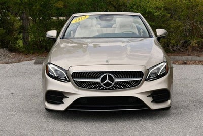 2019 Mercedes-Benz E 450 E 450 RWD Cabriolet W/P1 & Parking Assistance Packages