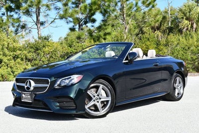 2020 Mercedes-Benz E 450 E 450 4MATIC® Cabriolet W/AMG® Line and Parking Assistance Packages