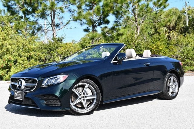 2020 Mercedes-Benz E 450 E 450 4MATIC® Cabriolet W/AMG® Line and Parking Assistance Packages