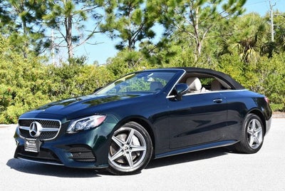 2020 Mercedes-Benz E 450 E 450 4MATIC® Cabriolet W/AMG® Line and Parking Assistance Packages