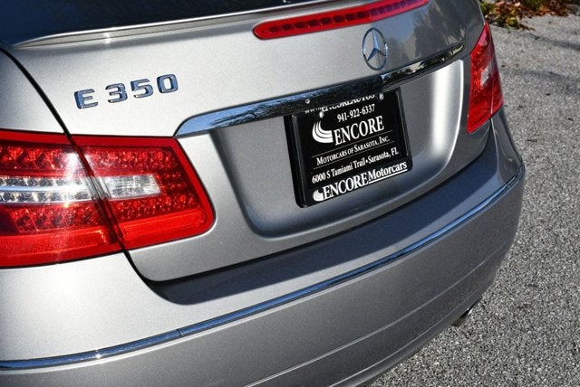 2011 Mercedes-Benz E 350 E 350 RWD 2 Door Convertible W/P1 Package and Navigation