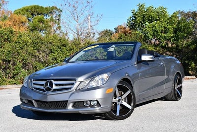 2011 Mercedes-Benz E 350 E 350 RWD 2 Door Convertible W/P1 Package and Navigation