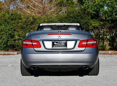 2011 Mercedes-Benz E 350 E 350 RWD 2 Door Convertible W/P1 Package and Navigation
