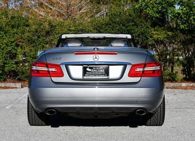 2011 Mercedes-Benz E 350 E 350 RWD 2 Door Convertible W/P1 Package and Navigation
