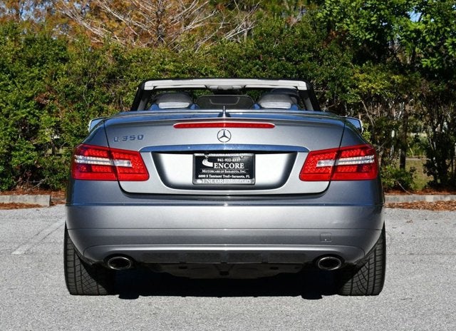 2011 Mercedes-Benz E 350 E 350 RWD 2 Door Convertible W/P1 Package and Navigation