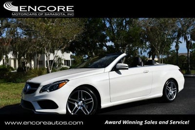 2017 Mercedes-Benz E 400 E 400 RWD Cabriolet W/P2 and Sport Packages