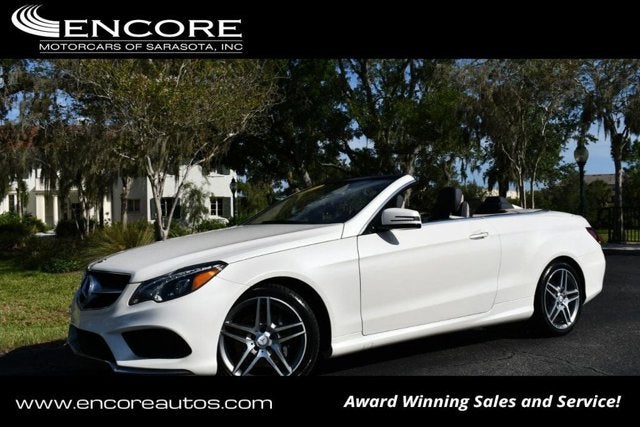 2017 Mercedes-Benz E 400 E 400 RWD Cabriolet W/P2 and Sport Packages