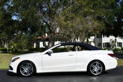 2017 Mercedes-Benz E 400 E 400 RWD Cabriolet W/P2 and Sport Packages