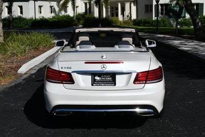2017 Mercedes-Benz E 400 E 400 RWD Cabriolet W/P2 and Sport Packages