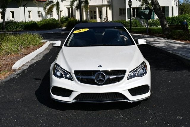 2017 Mercedes-Benz E 400 E 400 RWD Cabriolet W/P2 and Sport Packages