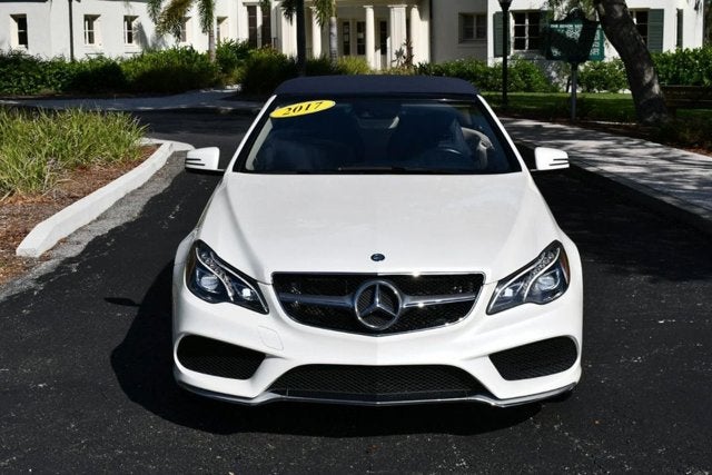 2017 Mercedes-Benz E 400 E 400 RWD Cabriolet W/P2 and Sport Packages