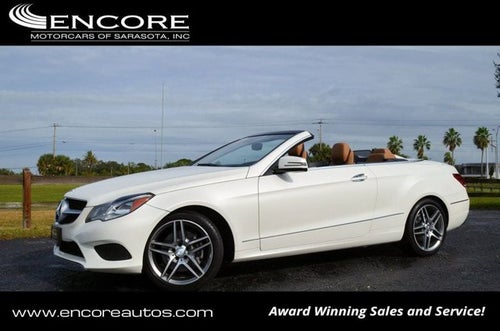 2016 Mercedes-Benz E 400 E 400 RWD 2 Door Cabriolet W/P1 and Sport Packages