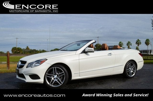 2016 Mercedes-Benz E 400 E 400 RWD 2 Door Cabriolet W/P1 and Sport Packages