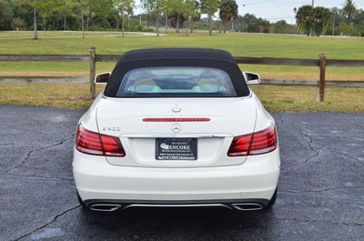 2016 Mercedes-Benz E 400 E 400 RWD 2 Door Cabriolet W/P1 and Sport Packages