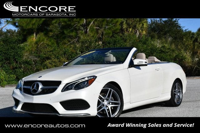 2017 Mercedes-Benz E 400 E 400 RWD Cabriolet W/P2 and Sport Packages