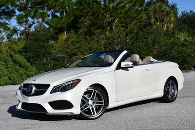 2017 Mercedes-Benz E 400 E 400 RWD Cabriolet W/P2 and Sport Packages