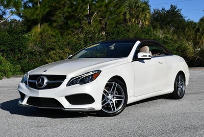 2017 Mercedes-Benz E 400 E 400 RWD Cabriolet W/P2 and Sport Packages